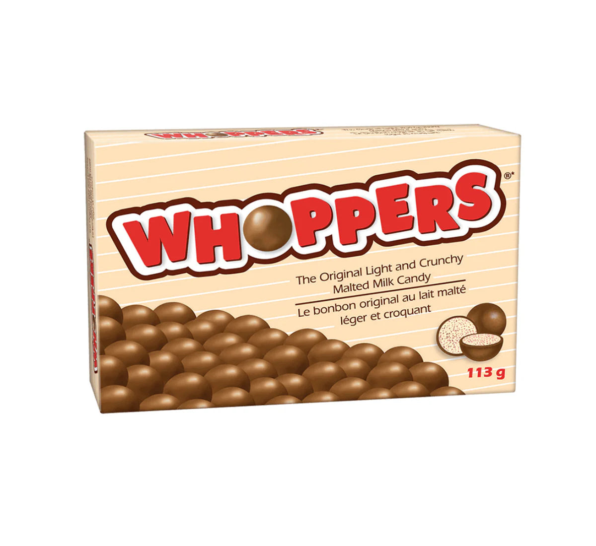 Whoppers Malted Milk Candy 113g