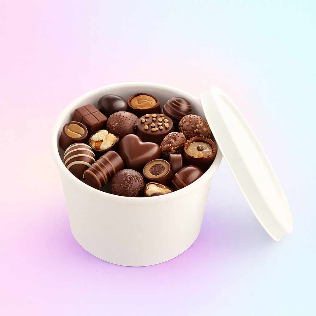 Chocolat mystères – 100 g / cup