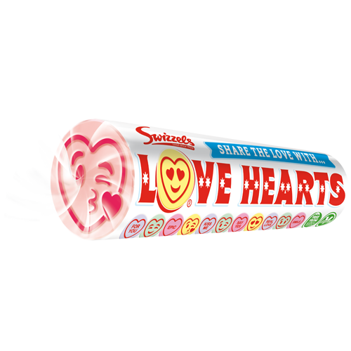 Swizzels Love Hearts Candy - 1 rouleau