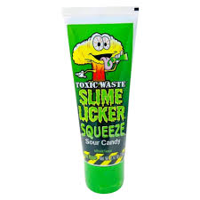 Toxic Waste Slime Licker Squeeze - Green Apple 70g