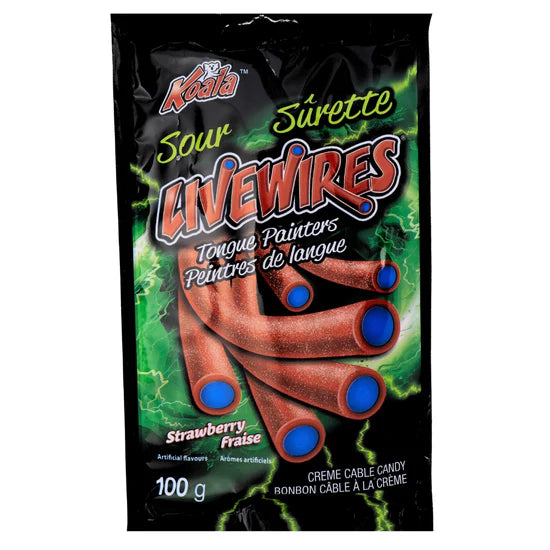 Koala Livewires Sour Tongue Painters Strawberry 100 g