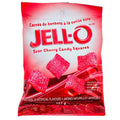 Jell-O Sour Cherry Candy Squares 127g