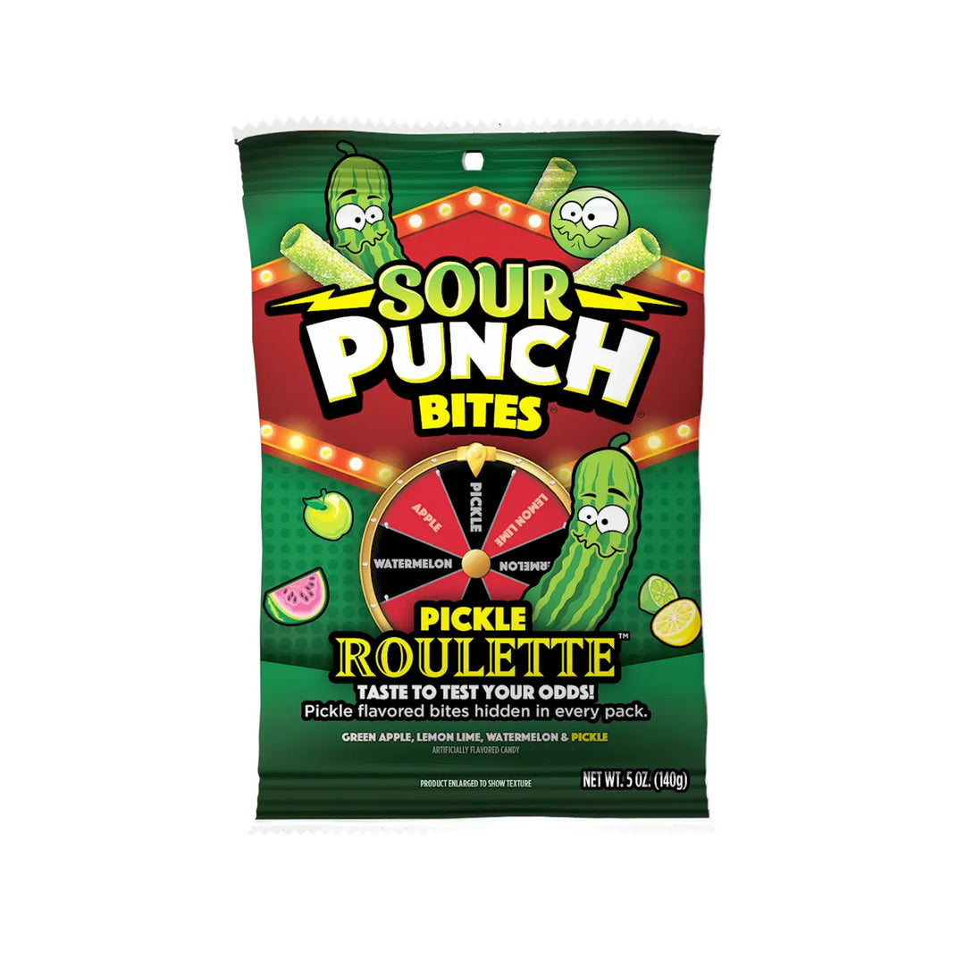 Sour Punch Pickle Roulette Peg 5oz (142g)